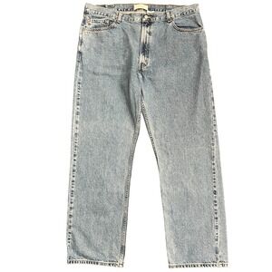 Vintage Y2Levi Strauss 505 Regular Fit‎ Jeans Mens W42 L32 Blue Denim Classic